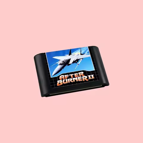 Link 7 After Burner II USA Version Game for SEGA Mega Drive Genesis 16 bit Console Game Cartridge/Bo