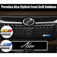 Perodua New Alza Front Grill Stylist 3D RACE Emblem Car Emblem