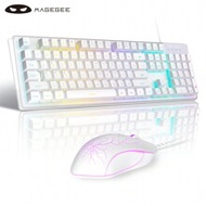 MageGee Gaming Keyboard And Mouse Set, K1 RGB LED Backlit Keyboard, 104-Key Computer PC Gaming Keybo