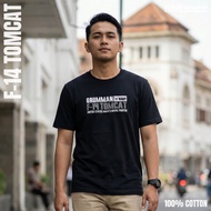 Hauptmann Kaos / T-Shirt - F-14 Tomcat - Jet Fighter US Navy - Cotton - Unisex