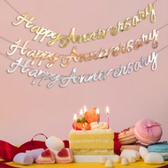 Happy Anniversary Banner/ Anniversary Flag Bunting