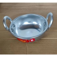 Aluminium mini kadai heavy /mini thallippu/Aluminium mini indian wok/periuk belanga/fry pan