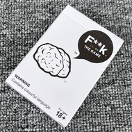 English Version F ** K The Game Casual Party Interactive Board Game Card Party Solitaire Game 5.7