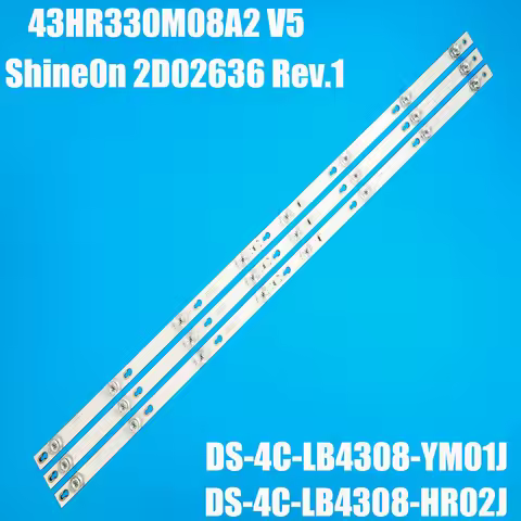 LED Backlight Thomson 43UC6306 43UC6406 TCL 43S303 43S305 43DP608 D43A810 l43s4900fs D43A810 L43E580