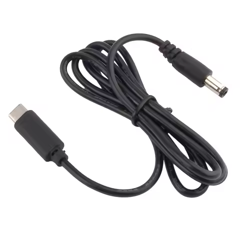 PD/QC 3.0/2.0 FCP/AFC Power Adapter Type-c to DC 5.5x2.5 male 12V 3A Multi-protocol USB Converter Ad