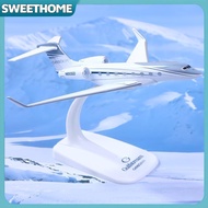 SWEETHOME 1PCS Gulfstream G650 Aircraft Diecast 1/200 Scale Airplane Model Planes G650ER Airplane Mo