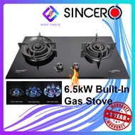Sincero 4.5 / 6.5kW Built In Gas Stove & Hobs Dapur Gas highest pressure kwh