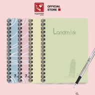 Sổ tay ghi chép lò xo kẻ ngang 200 trang khổ A4 TUANVIET BOOKS - Phù hợp làm sổ kế hoạch sổ nhật kí