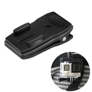 360 Degree Rotary Hat Clip Quick Clip Backpack Fast Clamp Mount For Gopro Hero 8 7 6 5 Black Xiaomi 