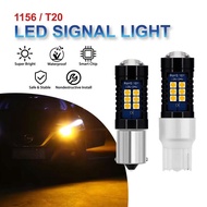 2PCS 21LED Car Signal Light Flash Signal Bulb Car Thai Look Signal Strobe 1156/PY21W/P21W T20/7440 L