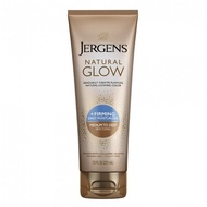 โลชั่นบำรุงผิว และเปลี่ยนผิวเป็นสีแทน Jergens Natural Glow and Firming Daily Moisturizer - Medium to Tan 221 mL