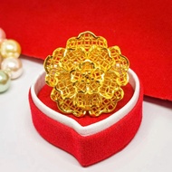 Cincin Bunga Kendari terbaru cantik Perhiasan Dubai Lapis Emas 24K Gold Fashion Xuping