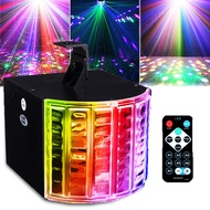 Mini LED Laser Stage Lighting RGBW DMX 512 DJ Disco Party Lights Holiday Christmas Bar Club Wedding Birthday Show Lights