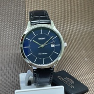 Orient RF-QD0005L10B Quartz Contemporary Black Leather Strap Analog Date Men's Watch
