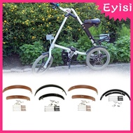 [Eyisi] Folding Bike Mudguard Front &amp; Rear Fenders Wheel Protection for Bike