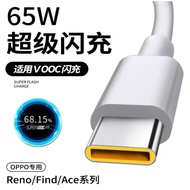 FOR OP 65W 6A RENO 2 3 4 5 6 A5 Pro A98 A94 A93 A74 A54 A95 Super VOOC Type C Charging Cable