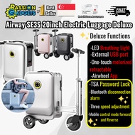 SE3S Airwheel Electric Luggage Deluxe 20inch Ride Alloy Frame Scooter Travel Plane International Carry On Friendly