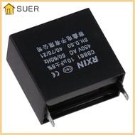 SUER Ceiling Fan Capacitor, CBB61 10uF 450V AC Metalized, Wide Application Polypropylene 47x25x42.5m