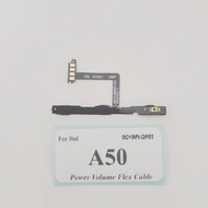 Novaphopat For Itel A50ริบบิ้นที่ปรับเสียงขึ้นลงปุ่มเปิดปิดสายริบบิ้นปุ่มเปิดปิดเครื่องโค้ง On Off P