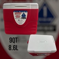 100% COLEMAN COOLER 9QT Red