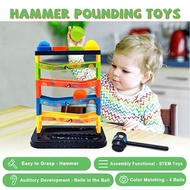 Educational Toys Ball Slide Hammer Hit Ball Educational Toy Hammer Ball