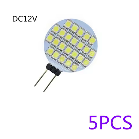 5pcs DC12V Pin Flat LED Pin Cabinet Light G4 12V LED Mirror Light LED G4 12V Crystal Light LED G4 12