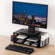 Rack Draw Office Rack stock Storage Heightening Rack Storage Two-Layer Pull Storage Computer Monitor