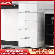 SHAYNE Drawer Cabinet Plastic Durabox Organizers for Clothes Storage Megabox Wardrobe Space-saving