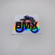 STIKER HOLOGRAM VARIASI SEPEDA BMX DAN MOTOR TERBARU