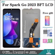 For Tecno Spark Go 2023 BF7 BF7n LCD Digital Touch Screen Display Replacement