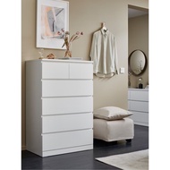IKEA MALM Chest of Drawers Bedroom Almari Laci Storage Cabinet