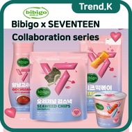 BIBIGO x SEVENTEEN Collaboration series/ Seaweed Chips/ Tteokbokki/ Gochujang with seasoning/ Cup Tt
