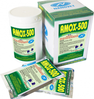 Gói 100g Amox 500 viêm ruột hoại tử gây phồng ruột nhiễm trùng huyết ecoli bạch lị tụ huyết trùng  v