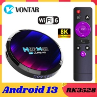【2023 NEW】 2023 New Rk3528 Tv Box 13.0 Media Player Quad Core 64bit Cortex A53 13 Set Box 8k Video Wifi6 Bt5.0 4gb 64gb