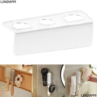 LINDW99 Hairbrush Storage Shelf, Wall Mounted  Transparent Comb Organizer Holder,  Storage Shelf Des