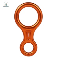 Climbing Descender Rappel Rings Outdoor Mountaineering Figure 8 Small Equipment Camping Portable Out