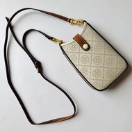 hot sale authentic tory burch bags women   Tory BurchT Monogram Phone Crossbody Bag tory burch official store