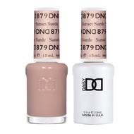 DND Sheer Gel Polish Set - 1 each of Sheer Gel Polish and Sheer Nail Polish, 0.5 Fl Oz