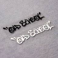 D1 D1.P-A109 old school Stickers Reflective Stickers Emotional old Car Stickers Low-Lying Modified P