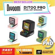 Divoom Ditoo PRO Pixel Art Bluetooth Speaker [Amazing Audio Quality/Customizable Pixel Art LED scree
