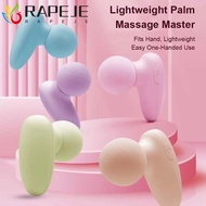 RAPEJE Deep Tissue Massage Device, Wear Resistant Portable Mini Fascia Massager, Soft Massage Head 6