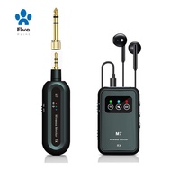 Wireless in-Ear Monitor System 2.4Ghz Wireless IEM System with Transmitter Receiver for Music Studio