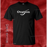 New Ovation Guitar Company Logo Tshirt Usa Size