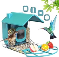 Rhorawill Bird Feeder Camera Case for Blink,Wyze,Google Nest and Ring Security Camera Outdoor,Bird Watching Camera Accessory,Capture Bird Video Bird House Gift for Bird Lover (Camera NOT Included)