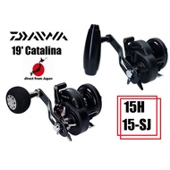 Daiwa 19' Catalina 15H/15-SJ Right-Handled Slow Jigging【direct from Japan】( OCEA JIGGER TORIUM SALTIGA CERTATE STRADIC TWIN POWER SW shimano Offshore Fishing Boat Shore Jigging Reel Fishing Casting Bait Spinning Lure Shimano Daiwa )