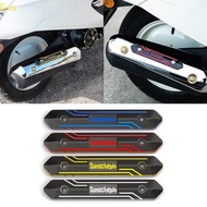 Eon Motorcycle Exhaust  Aluminum Alloy Protector Heat Shield Cover Guard Anti-scalding Cover 7 Lengt