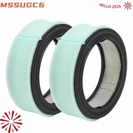 MSSUGC6 2PCS Air Filter, Blue Durable Material Engine Air Filter, Fliter Paper Direct Fit High Perfo