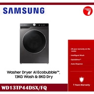 [ Delivered by Seller ] SAMSUNG 13/8KG WD13TP44DSX Front Load Washing Machine / Washer Dryer WD13TP44DSX/FQ