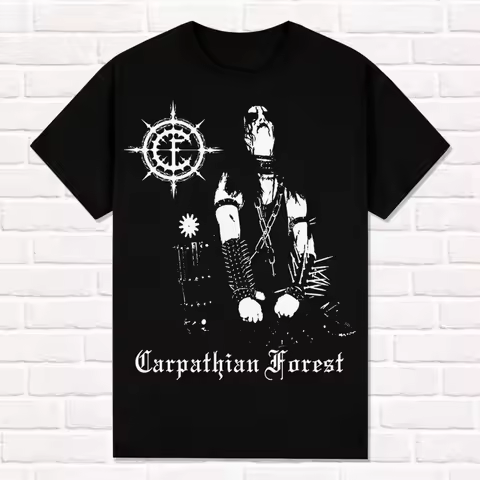 2026 New Carpathian Forest TShirt We're Going To Hell for This Norwegian Black Metal Cotton Men Top 