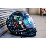 Gille Gts V1 Armor Full Face Dual Visor Helmet / Mooncycle Motoshop